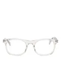 Saint Laurent Eyewear square-frame glasses - White