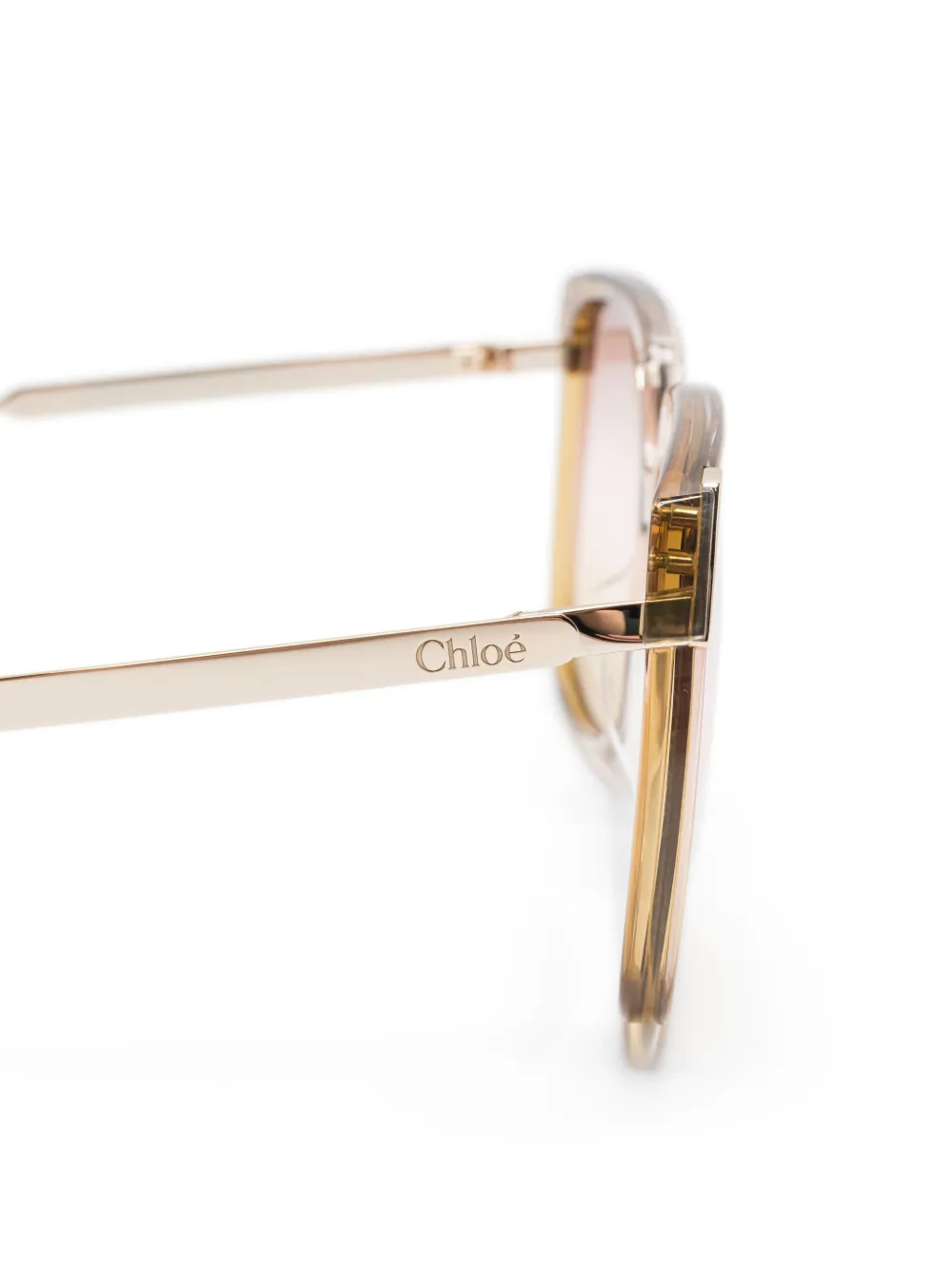Chloé Eyewear Aly zonnebril Goud