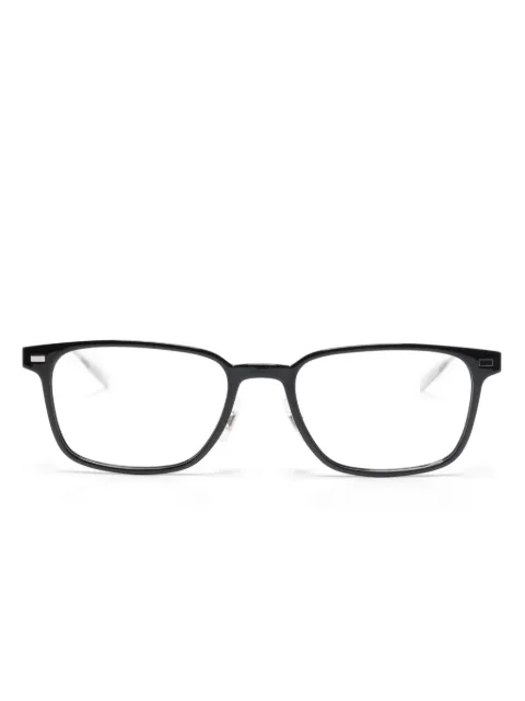Montblanc lentes con armazón rectangular