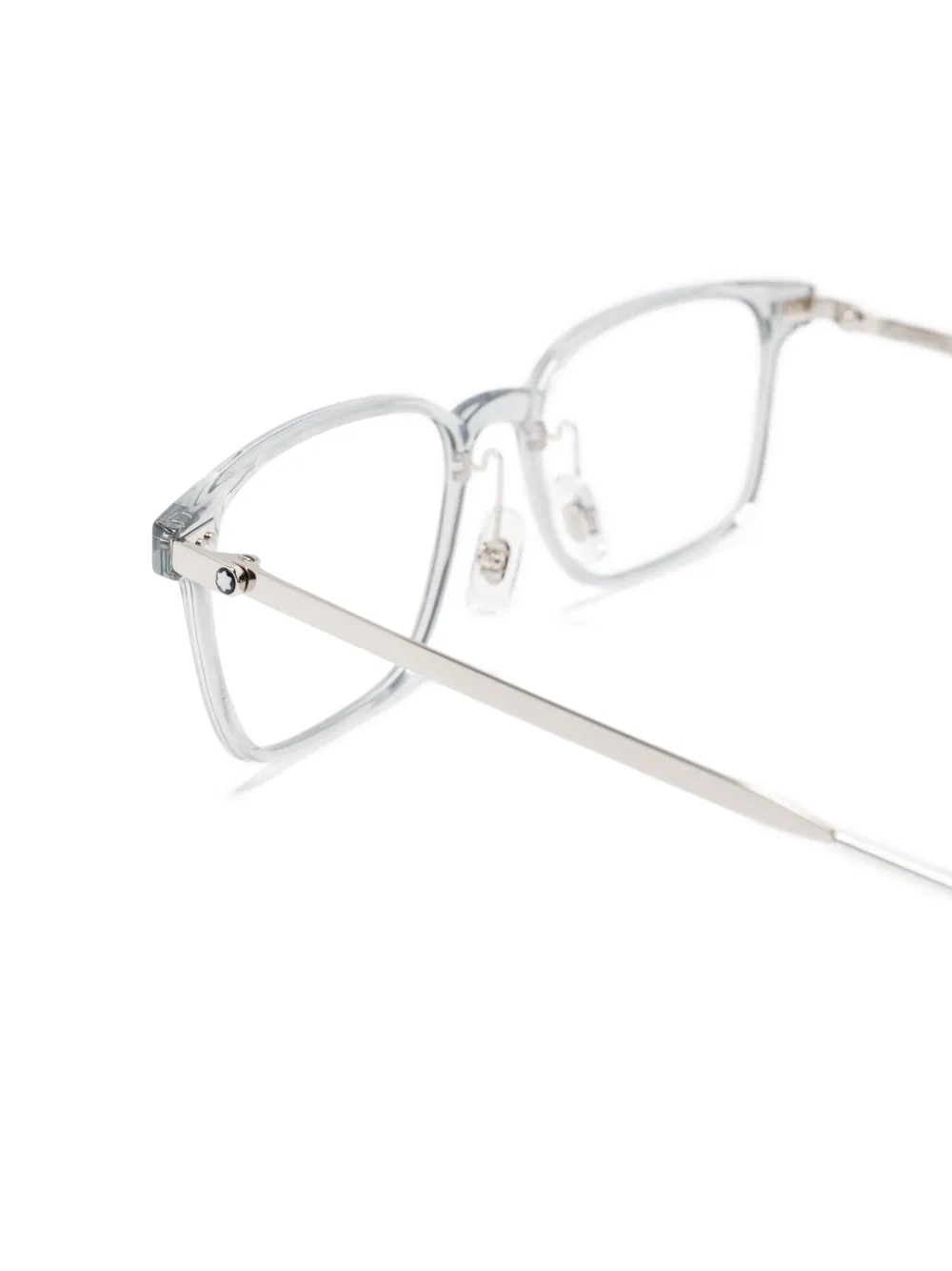 Montblanc Bril met vierkant montuur Grijs