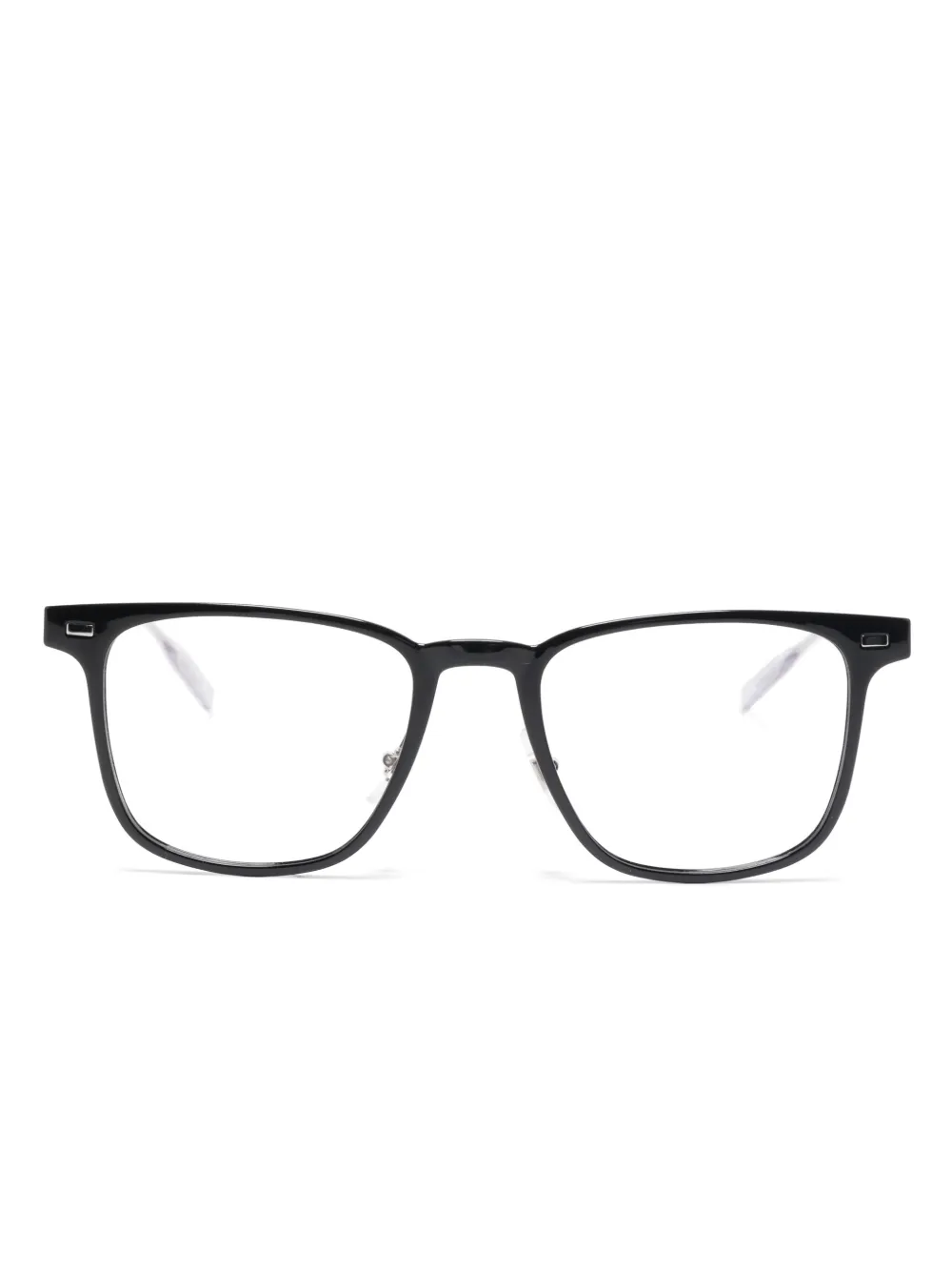 Montblanc square-frame glasses | Black | Image 1