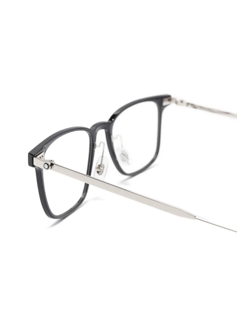 Montblanc Bril met vierkant montuur Zwart