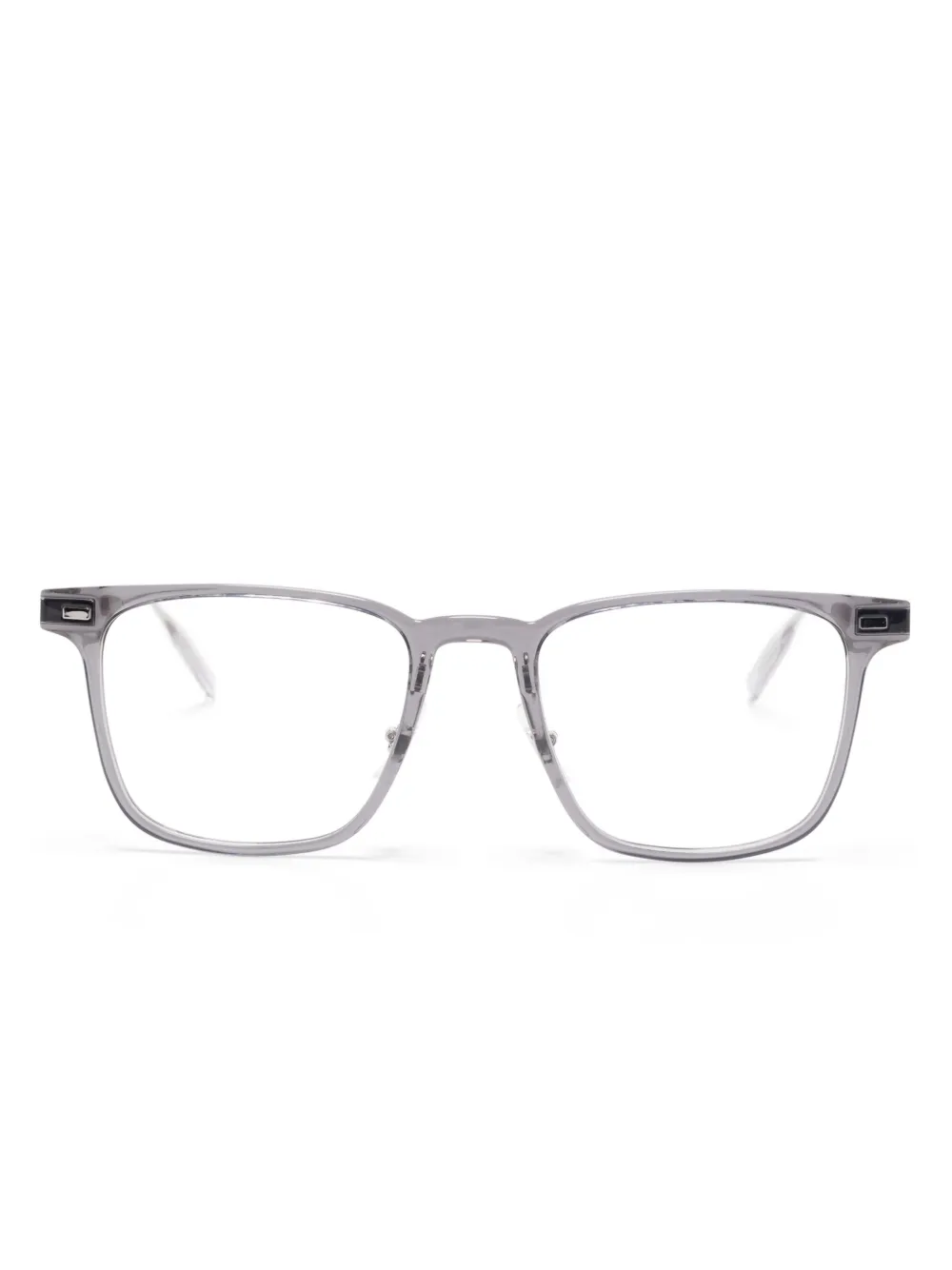 Montblanc square-frame glasses | Grey | Image 1