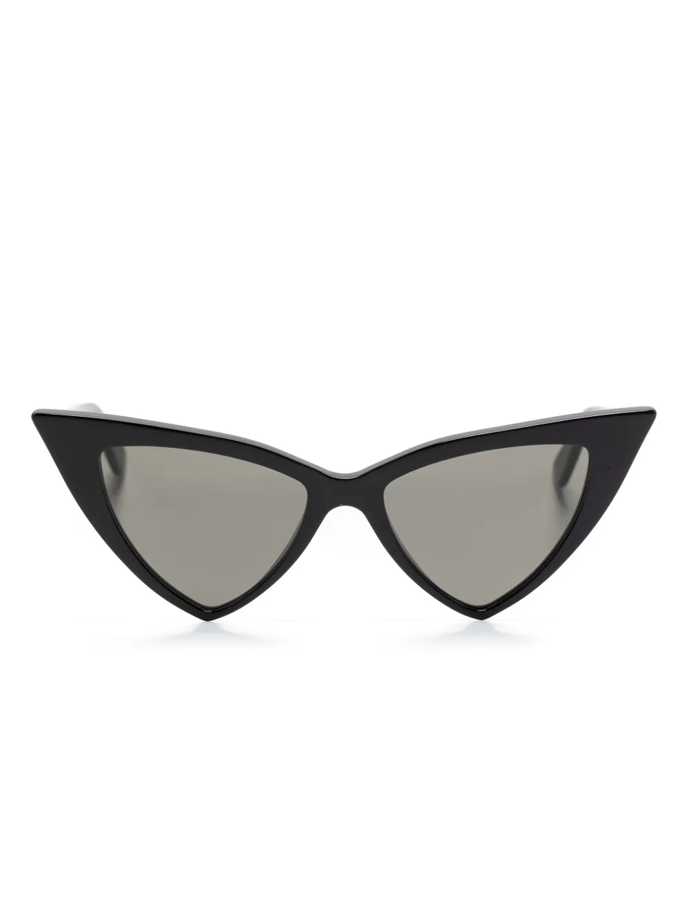 Alexander McQueen Eyewear Zonnebril met cat-eye montuur Zwart