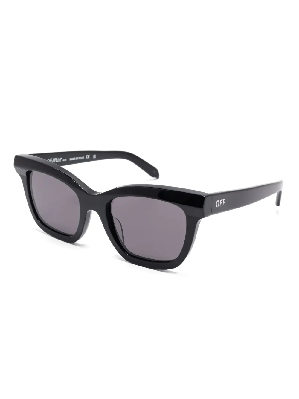 Off-White Eyewear Lincoln zonnebril met vierkant montuur - Zwart