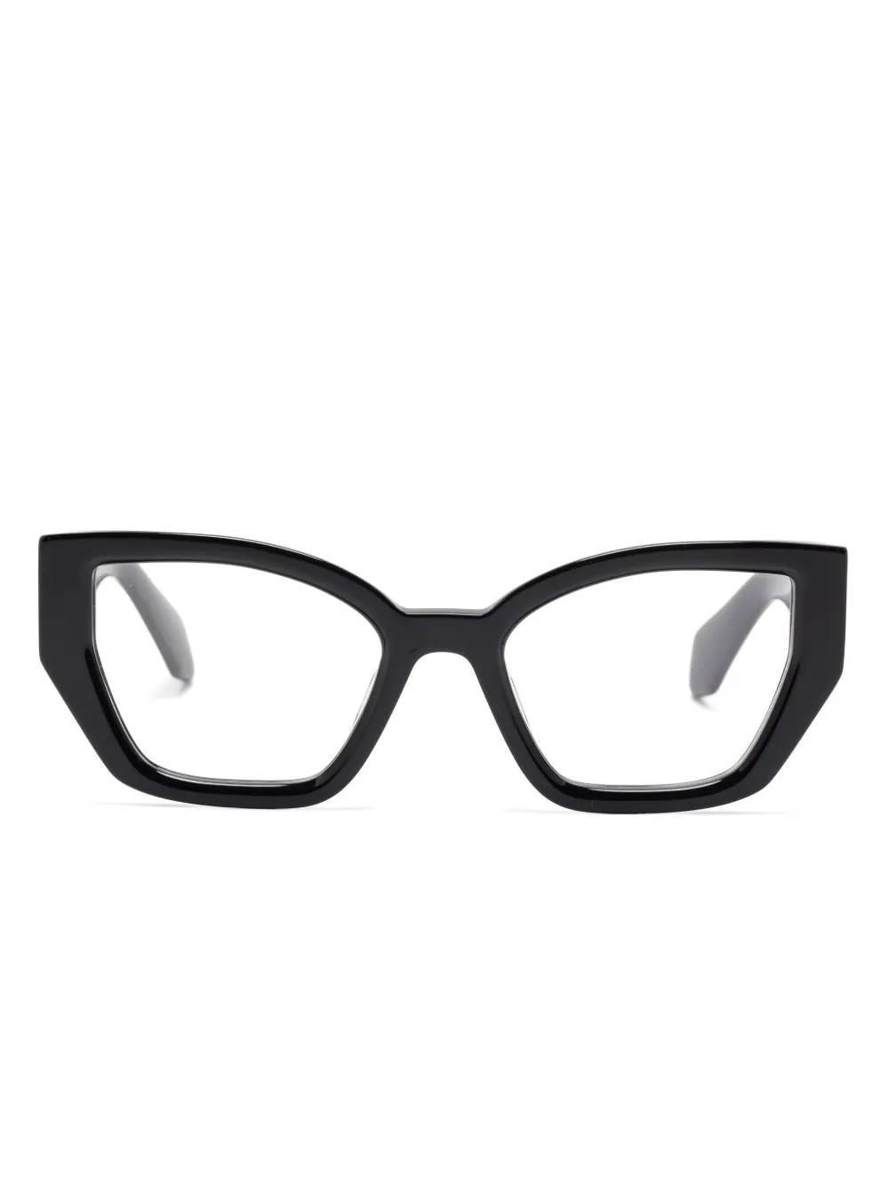 Off-White Eyewear monogram-pattern glasses | Black | Image 1