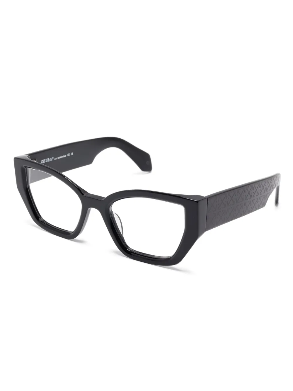 Off-White Eyewear monogram-pattern glasses | Men | Image 2