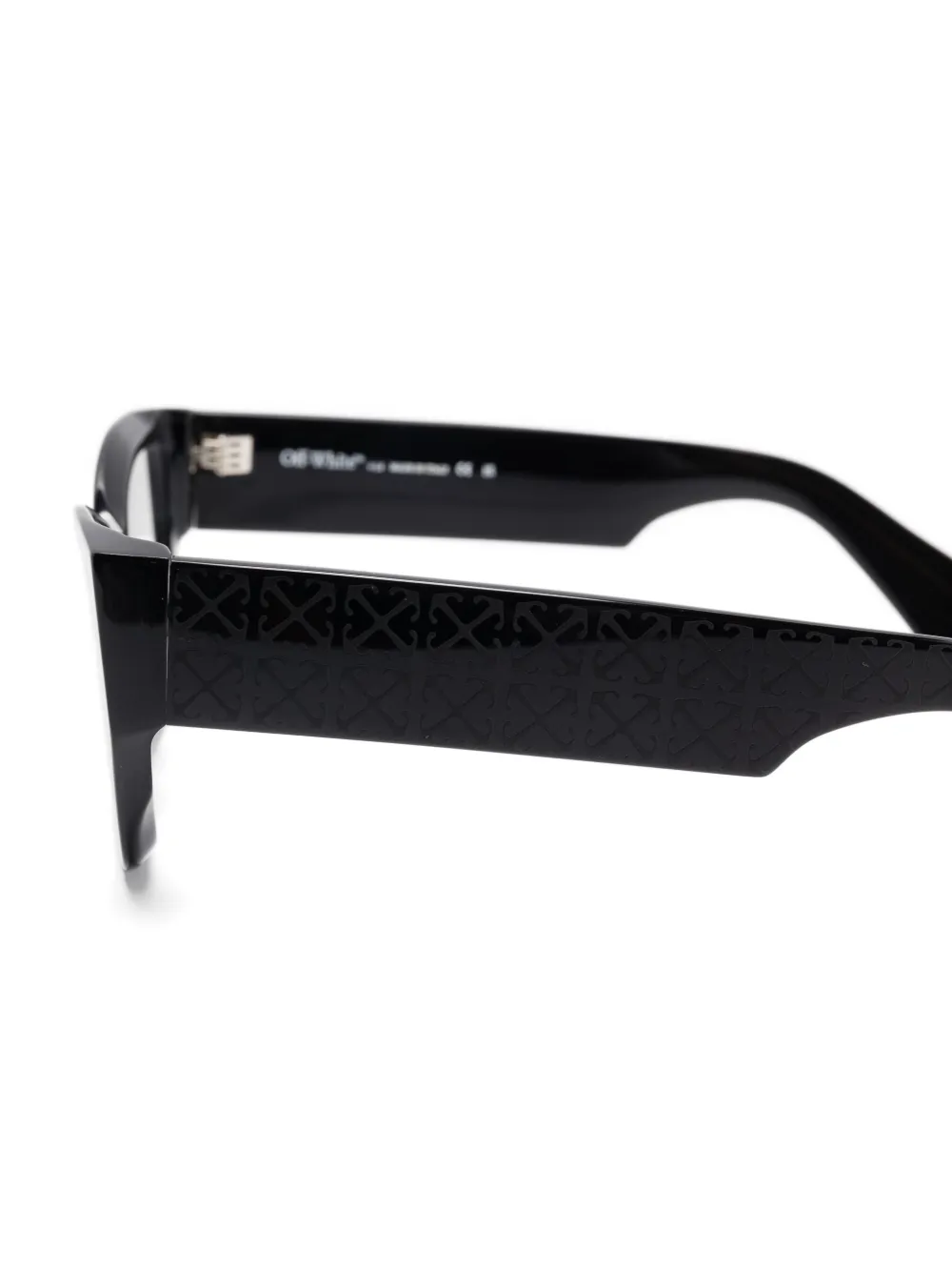 Off-White Eyewear Bril met monogram-patroon Zwart