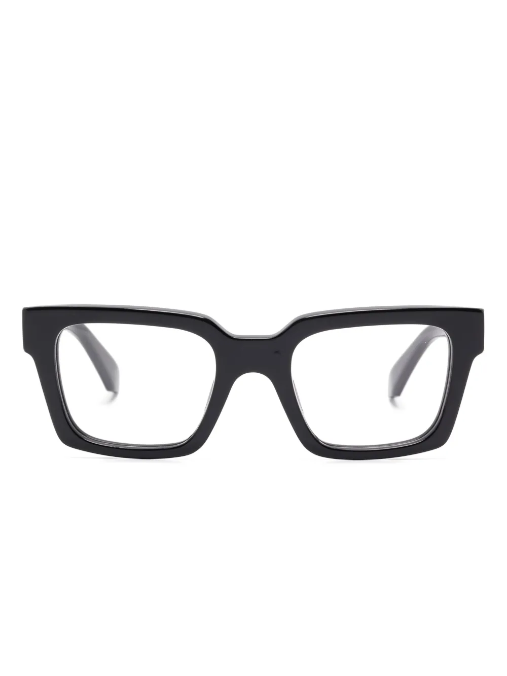 Off-White Eyewear Clip On glasses - ブラック Off-White Eyewear Clip On glasses - ブラック