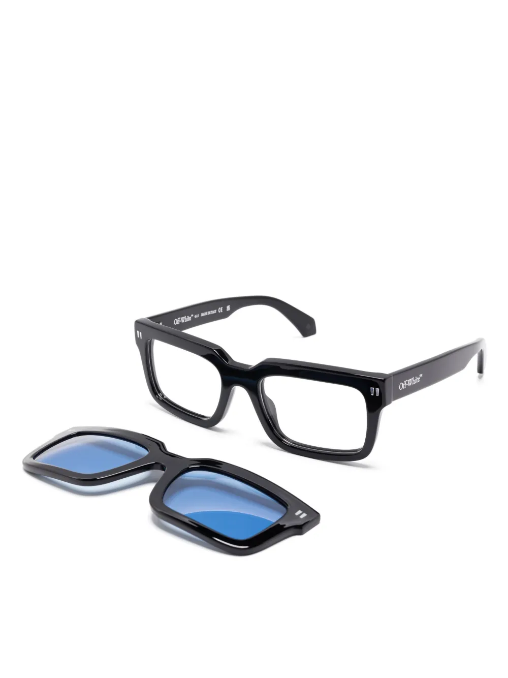 Off-White Eyewear lunettes de vue à clips solaires | Homme | Image 2