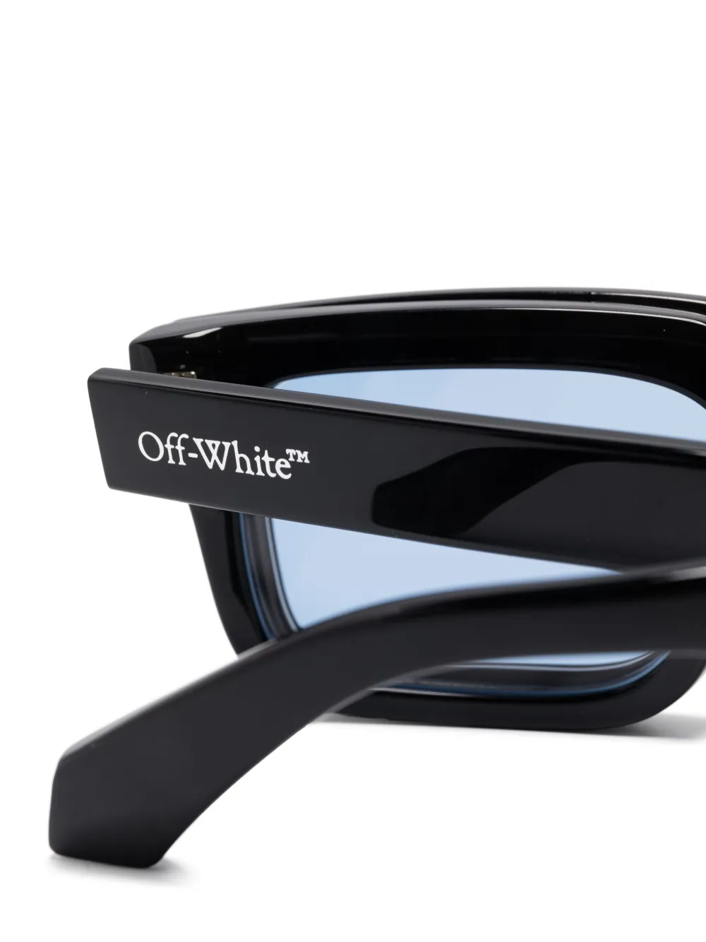 Off-White Eyewear Clip On bril Zwart