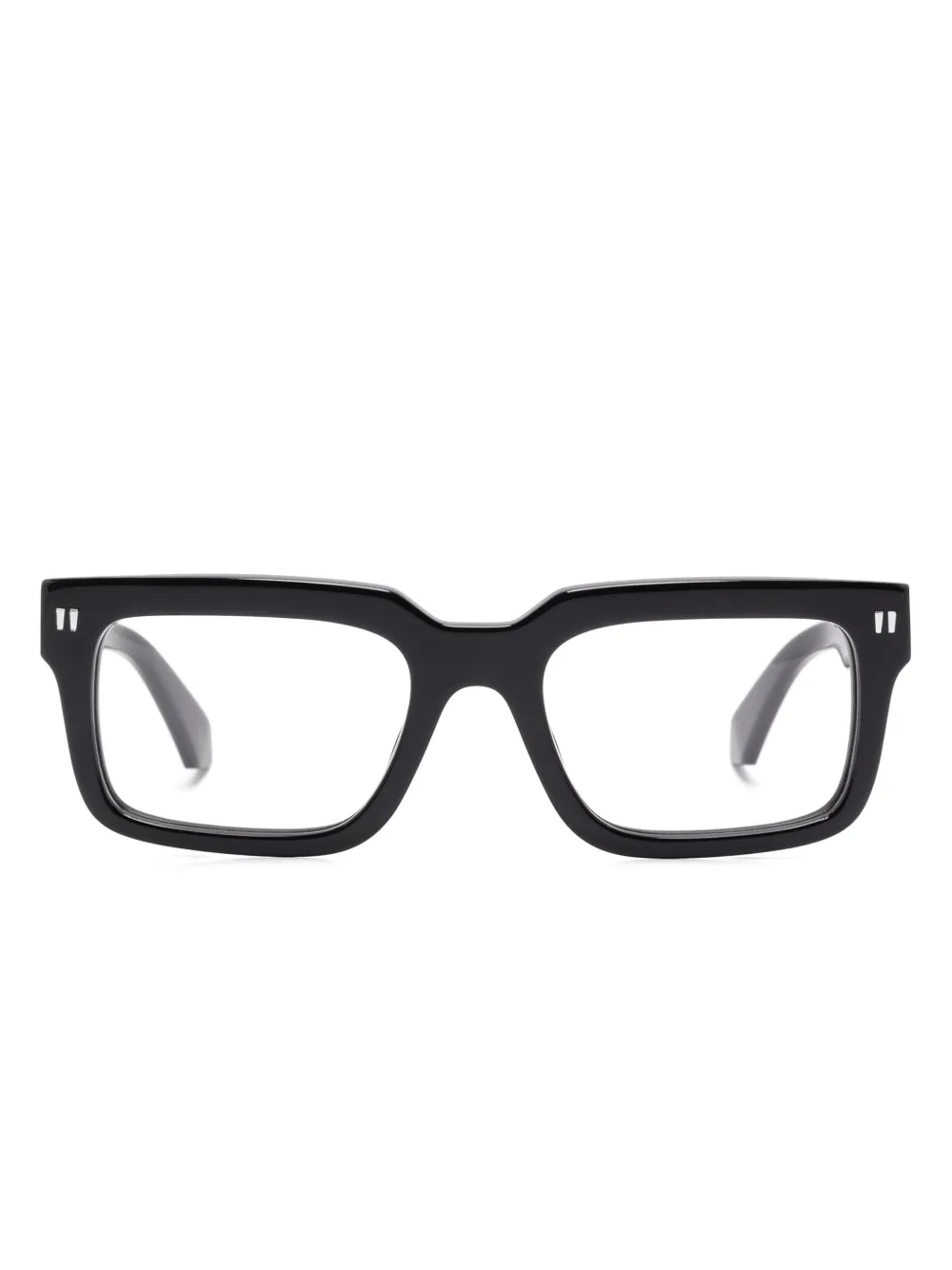 Off-White Eyewear lunettes de vue à clips solaires | noir | Image 1