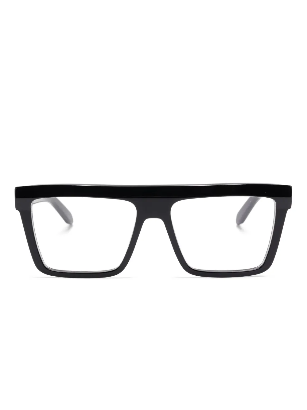 Off-White Eyewear Armação de óculos com logo | Preto | Image 1