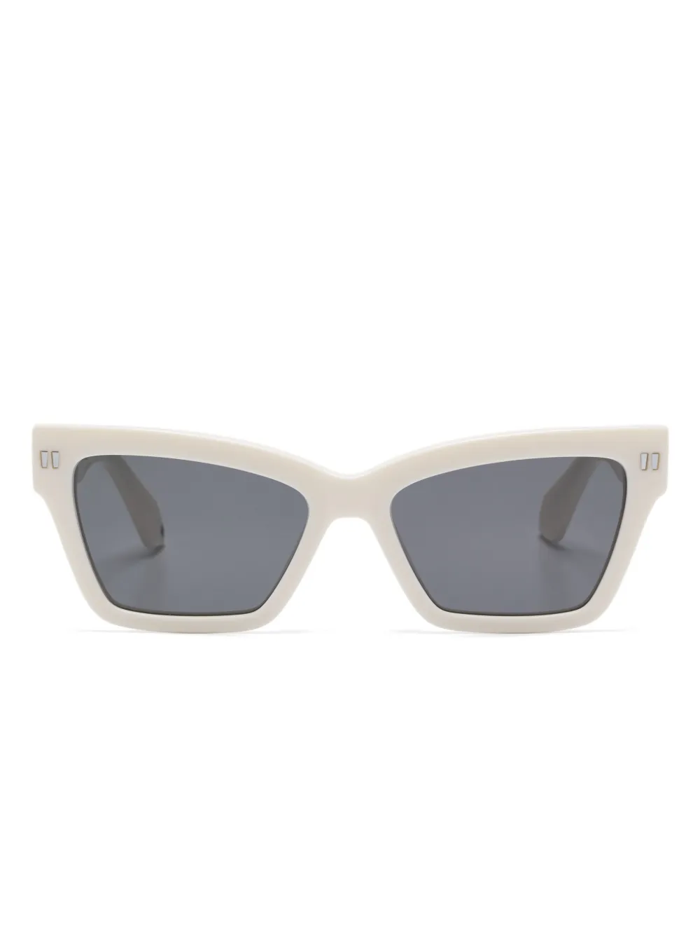 Off-White Eyewear Zonnebril met vierkant montuur Wit