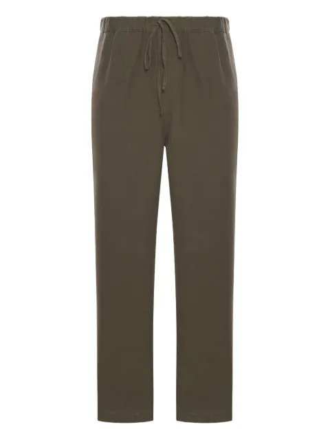 120% Lino linen slim-fit trousers