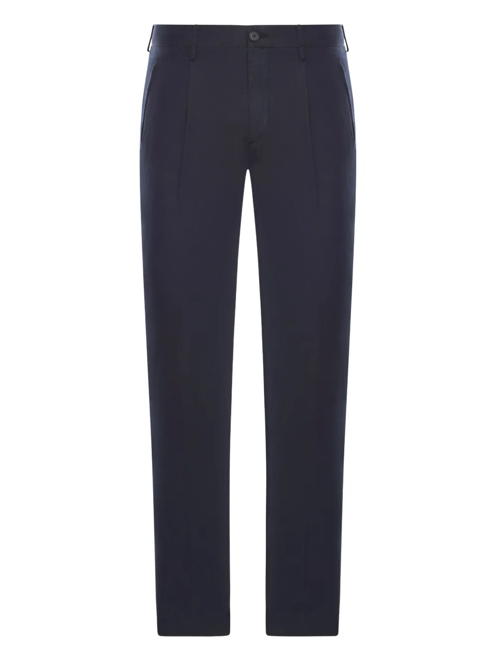 Incotex Geplooide chino Blauw