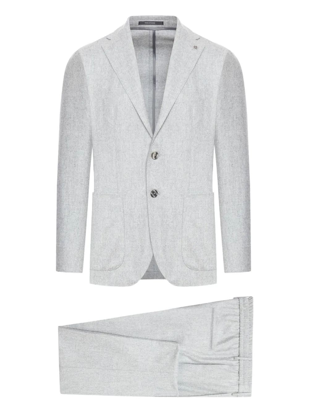 Tagliatore wool single-breasted blazer | Grey | Image 1