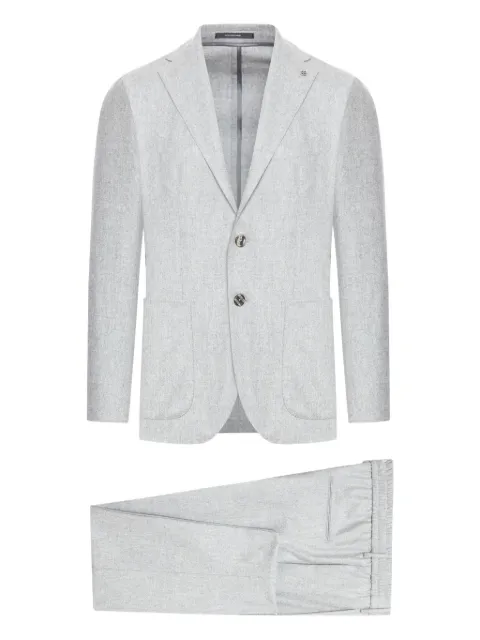 Tagliatore wool single-breasted blazer