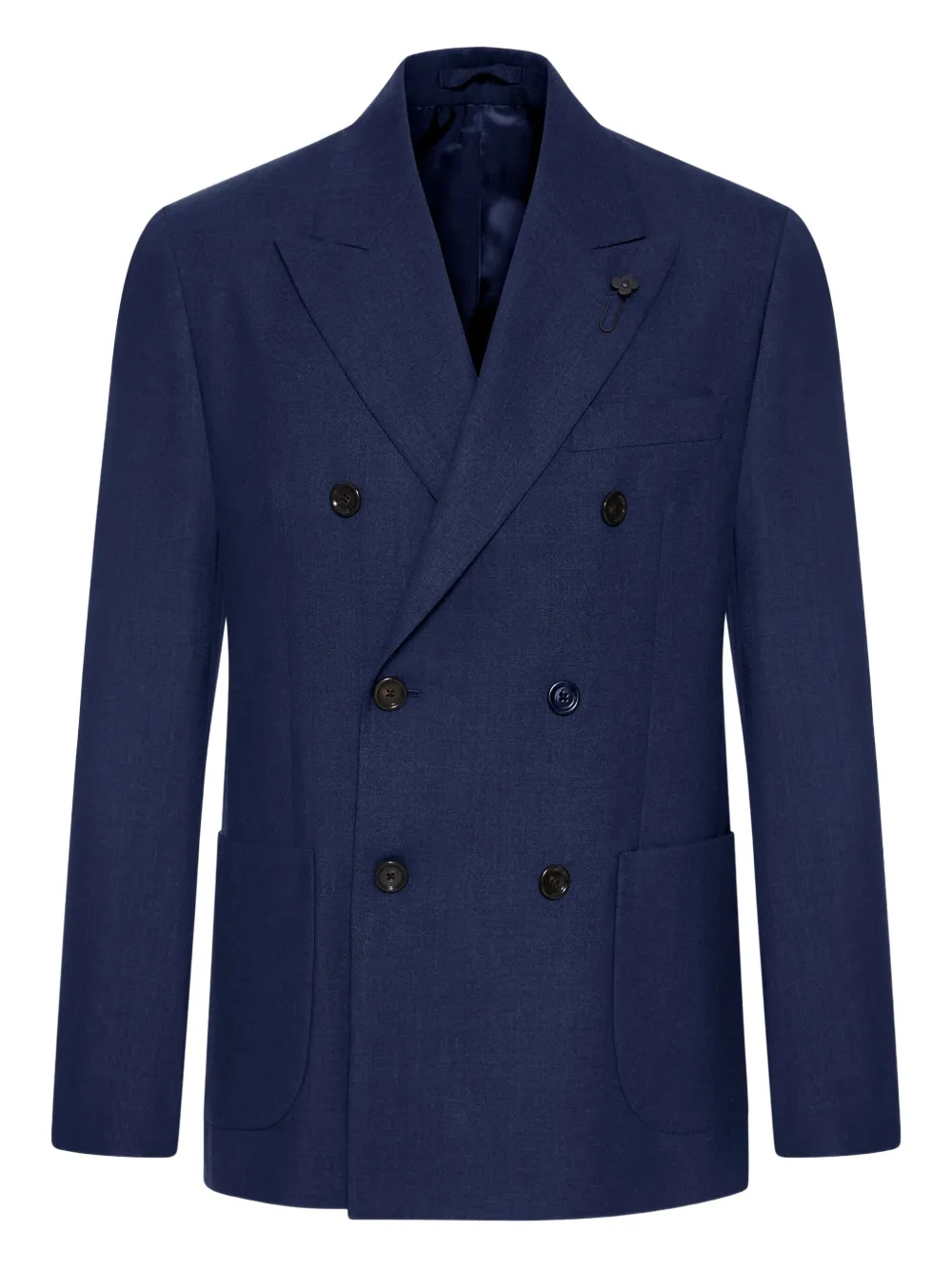 Lardini double-breasted blazer | Blue | Image 1