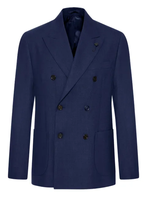 Lardini double-breasted tailored jacket
