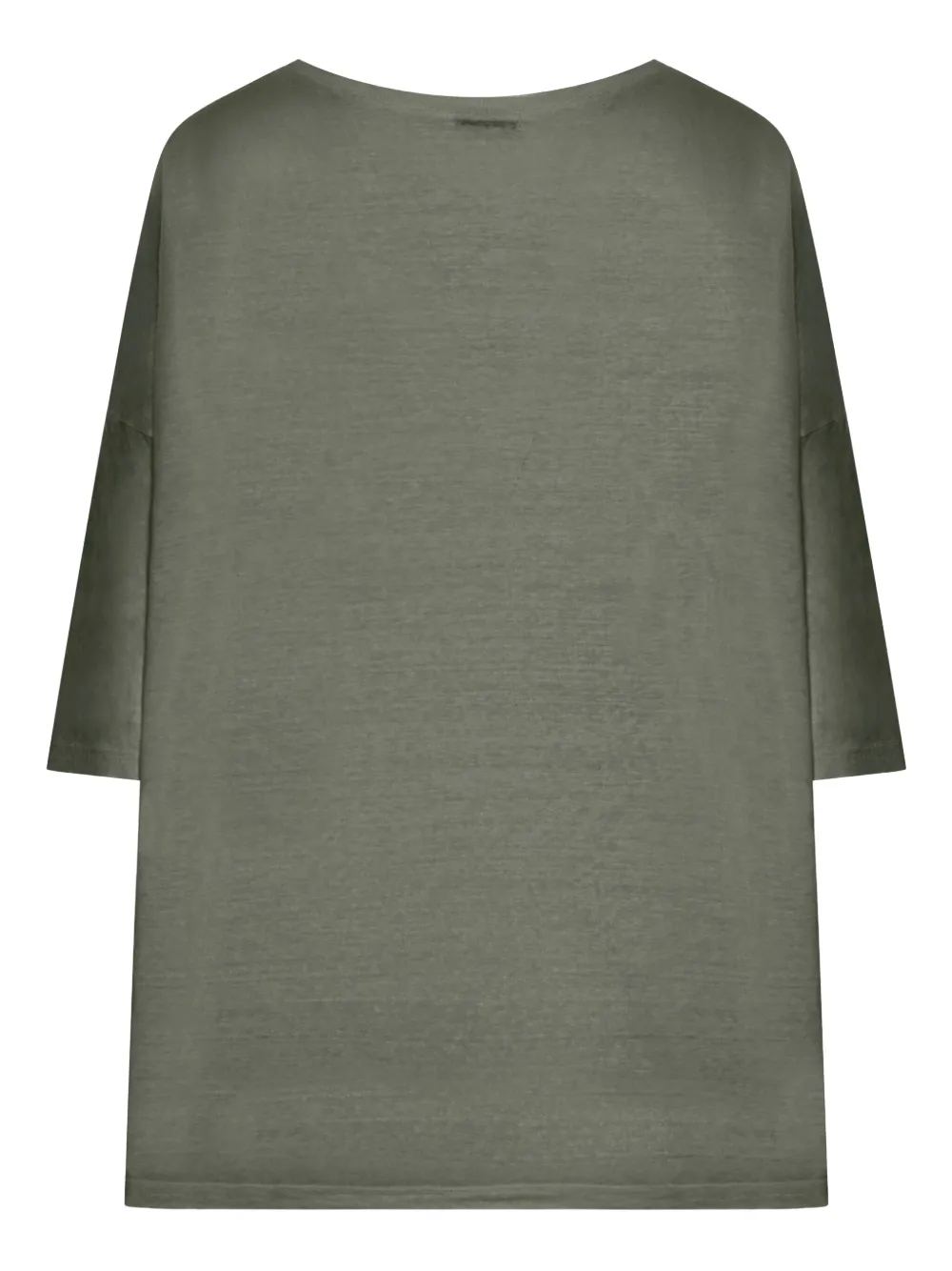 Transit Jersey oversized T-shirt Groen