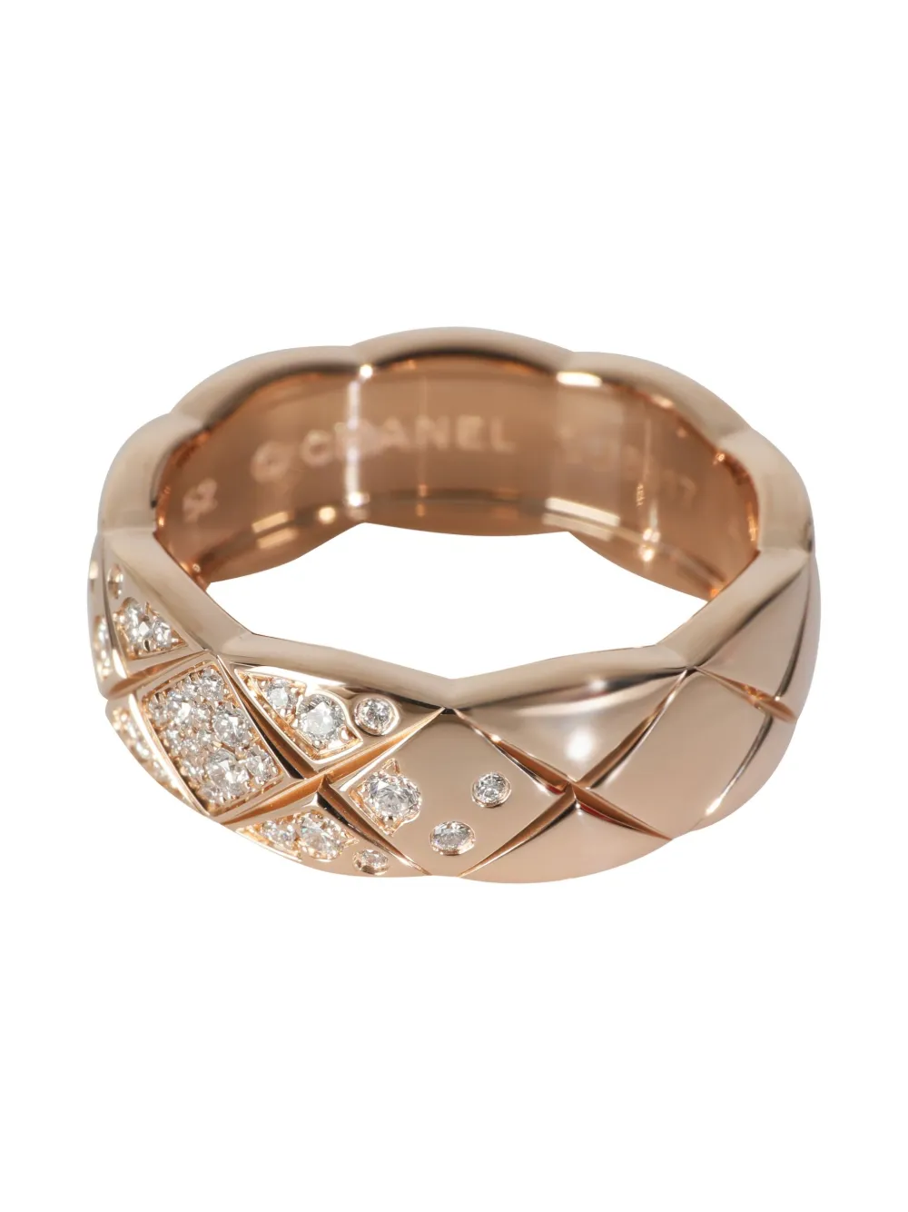 CHANEL Pre-Owned 18K rose gold Coco Crush diamond ring | Women | Image 2