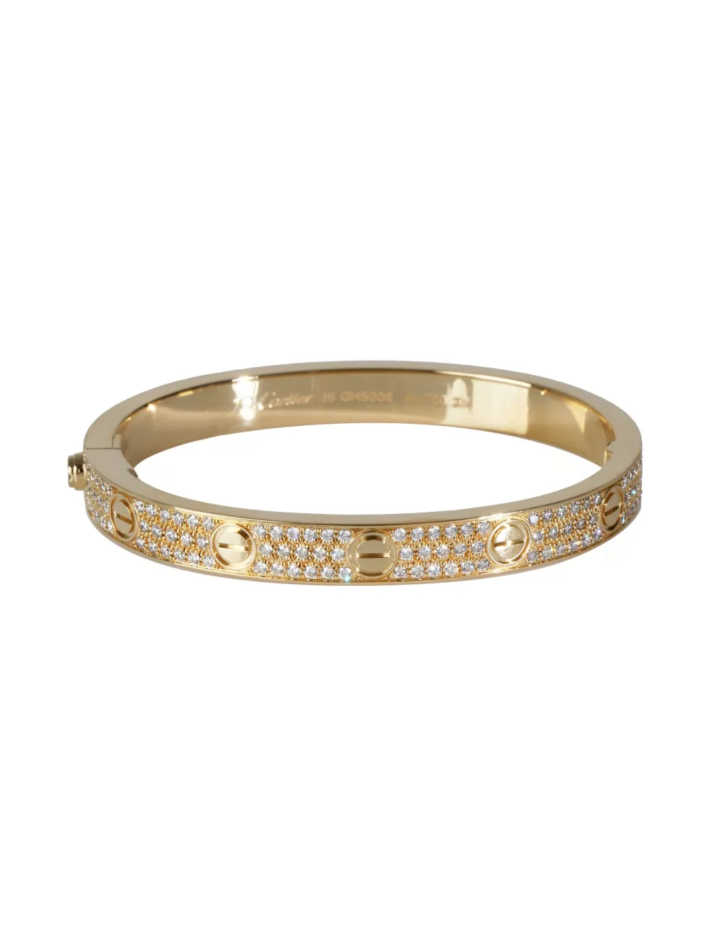 Cartier Love ダイヤモンド ブレスレット 18Kイエローゴールド Cartier Love ダイヤモンド ブレスレット 18Kイエローゴールド