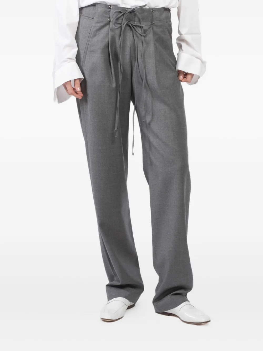 wool trousers