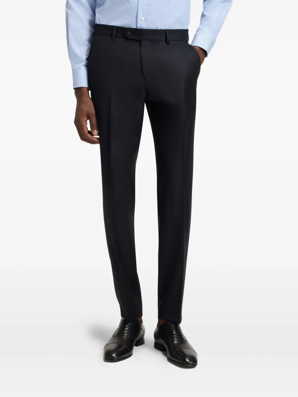 Hugo Boss X David Beckham Double-breasted Suit In Blue