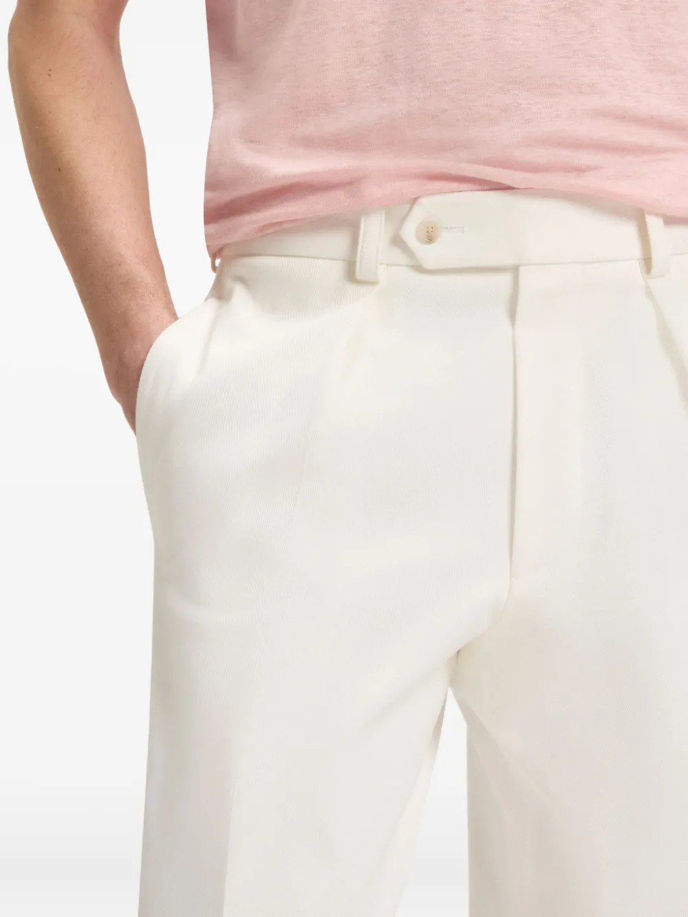 BOSS x David Beckham pantalon Wit