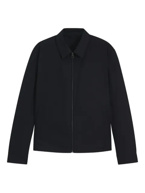 BOSS x David Beckham classic-collar zip jacket