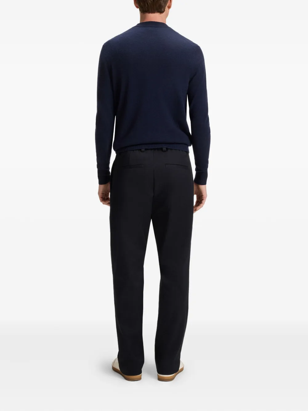 BOSS x David Beckham pantalon Blauw