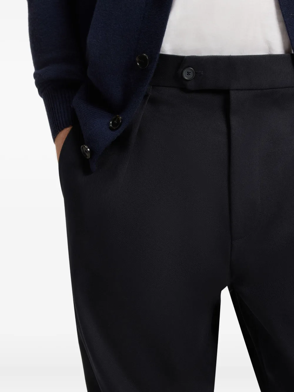 BOSS x David Beckham pantalon Blauw
