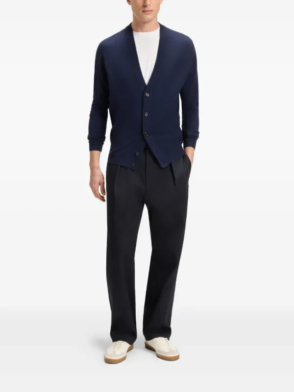 BOSS x David Beckham Tailored Trousers | Blue | FARFETCH