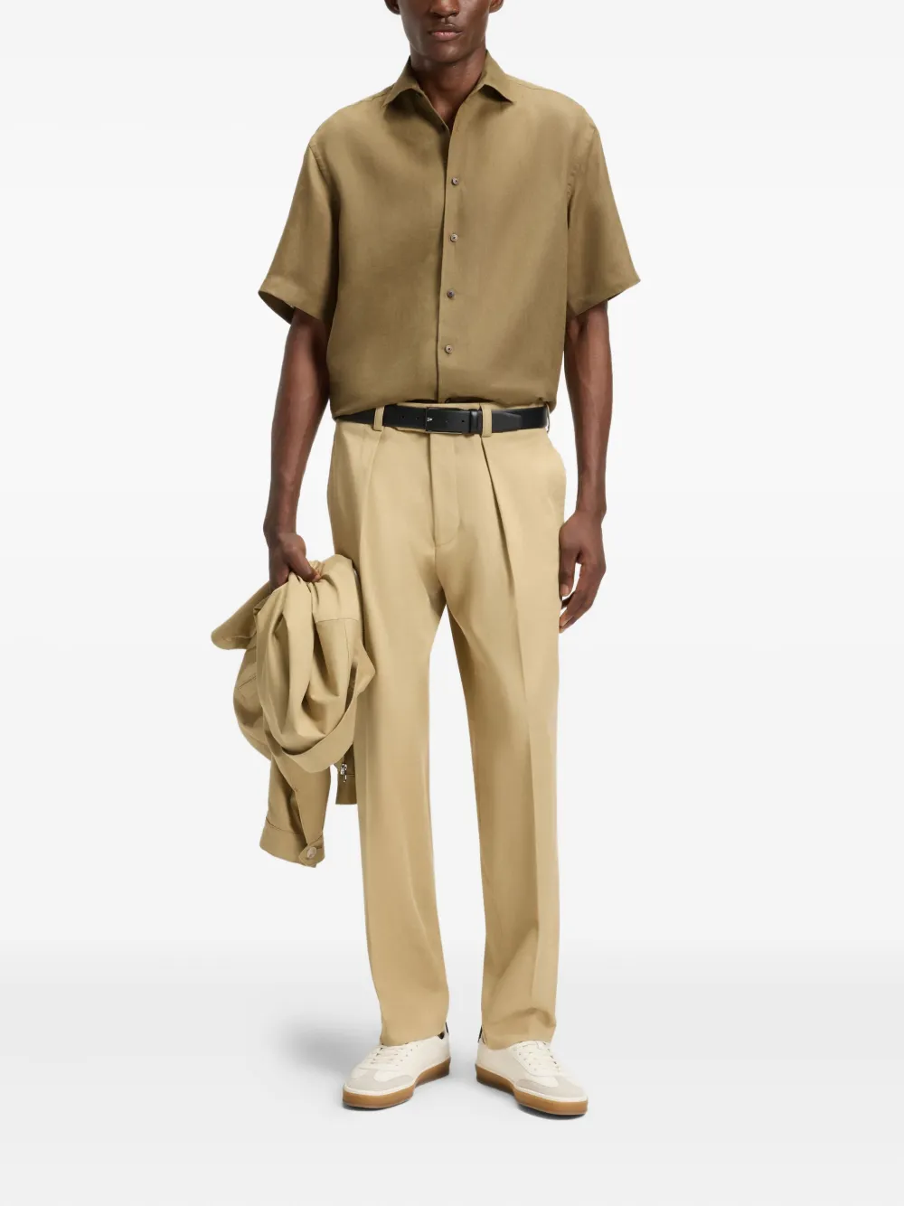 BOSS Camisa x David Beckham com abotoamento | Image 2