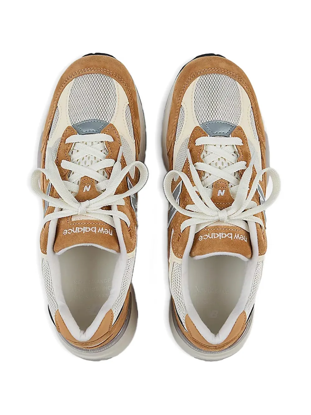 New Balance 992 "Made in USA Sweet Caramel Calcium" sneakers Bruin