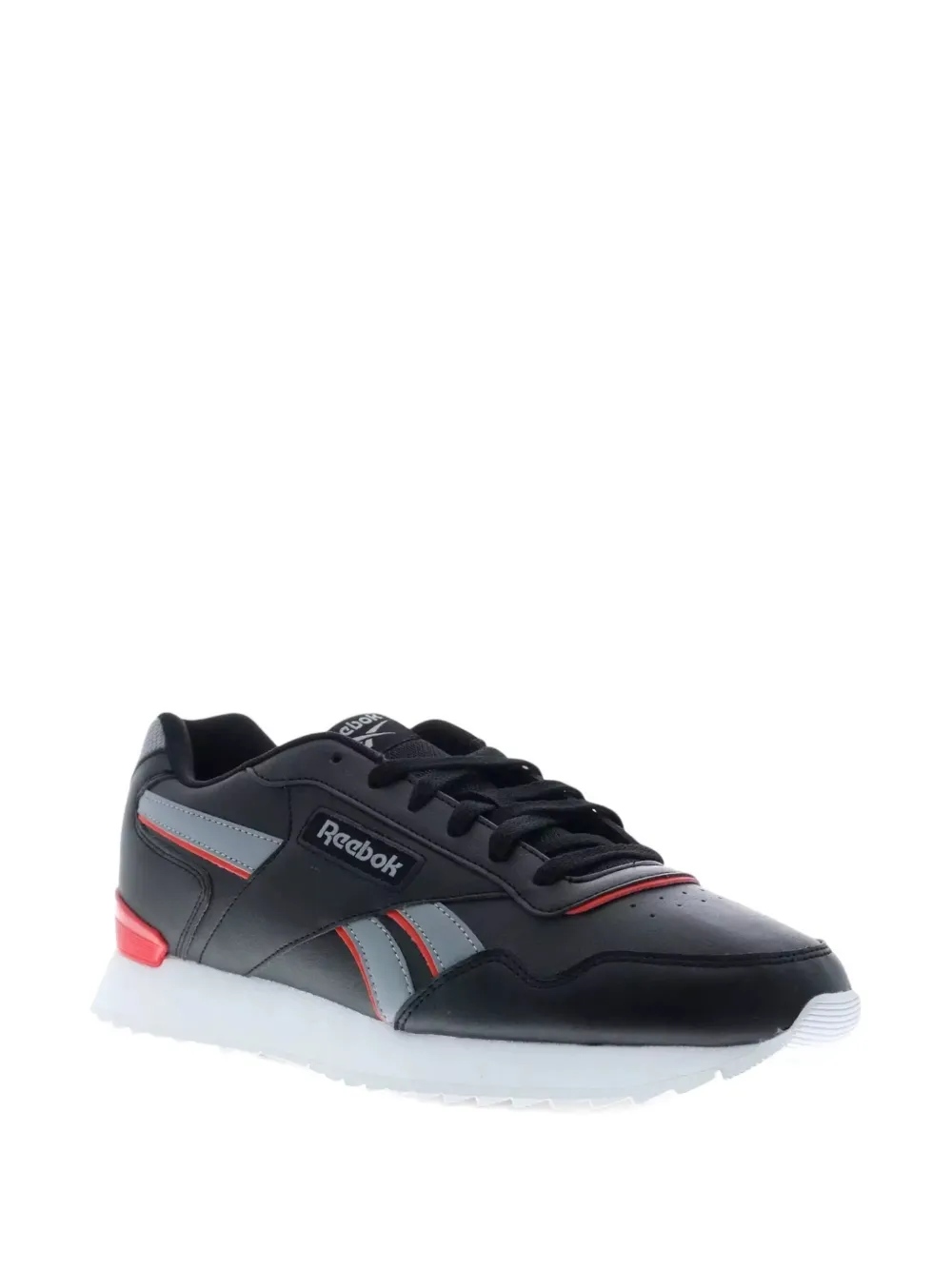 Reebok Glide Ripple Clip "black/pure Grey/dynamic Red" Sneakers In White
