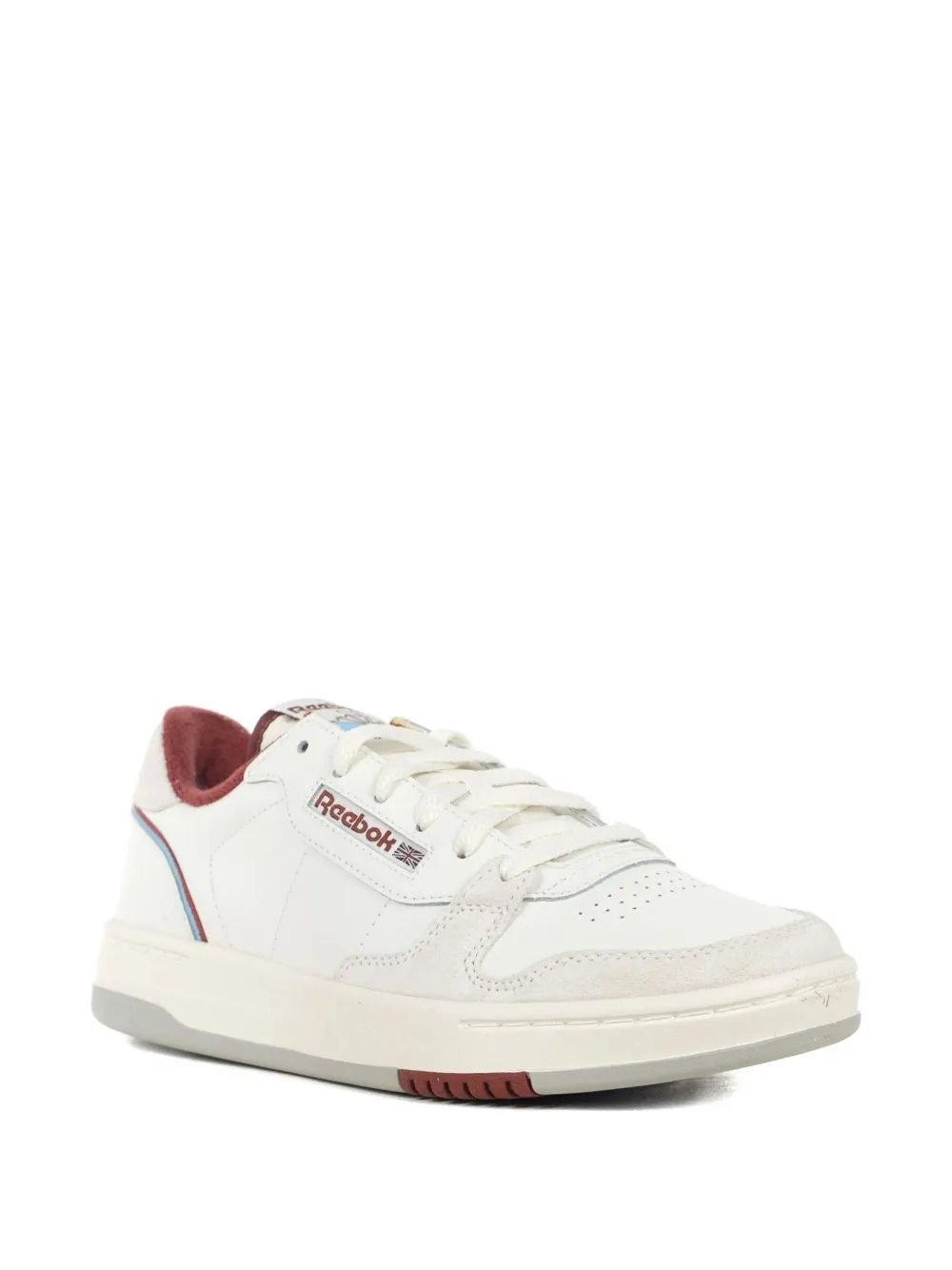 Reebok Phase Court "Chalk Rich Maroon" trainers White