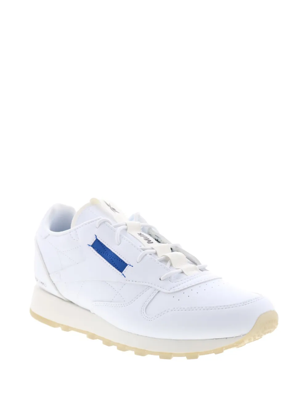Reebok Classic Vegan "white/chalk/vector Blue" Sneakers In White