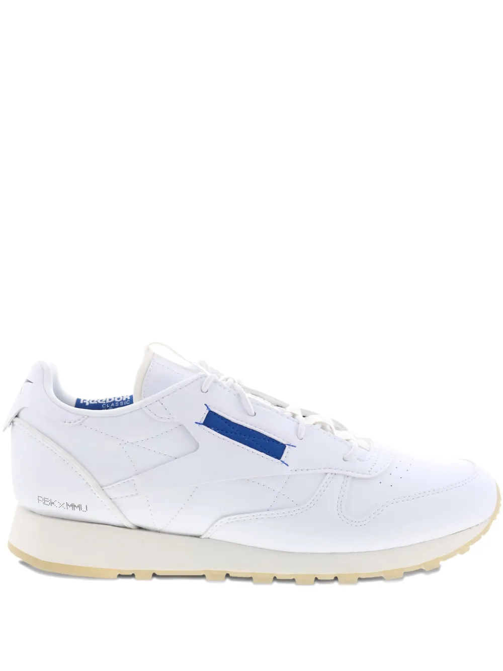 Reebok Classic Vegan "white/chalk/vector Blue" Sneakers In White