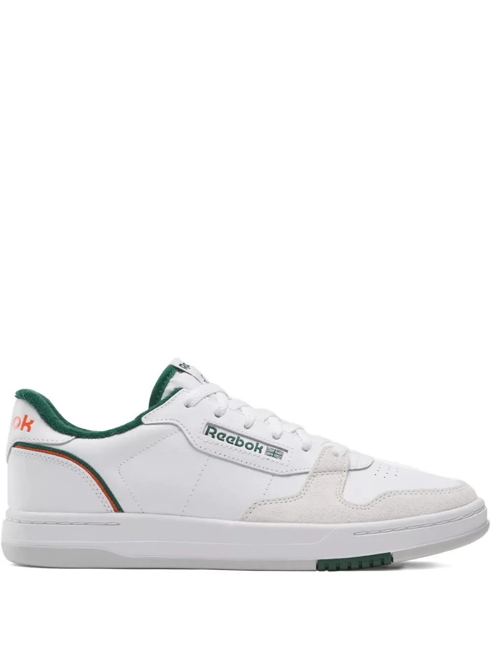 Reebok Phase Court "White Dark Green" sneakers