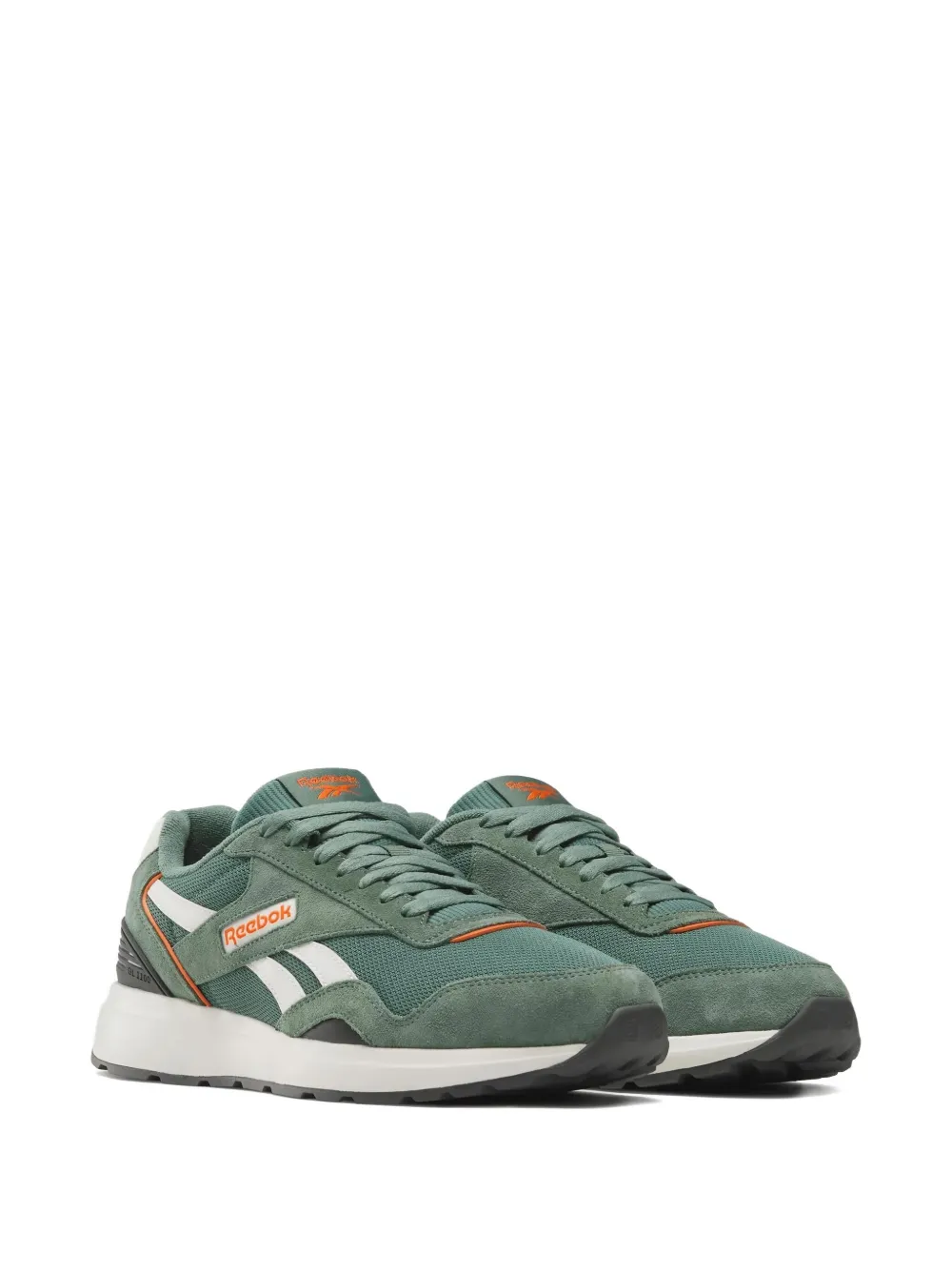 Reebok GL 1100 "Escape Green Pump Orange" sneakers