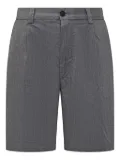 BOSS pinstripe tailored shorts - Blue