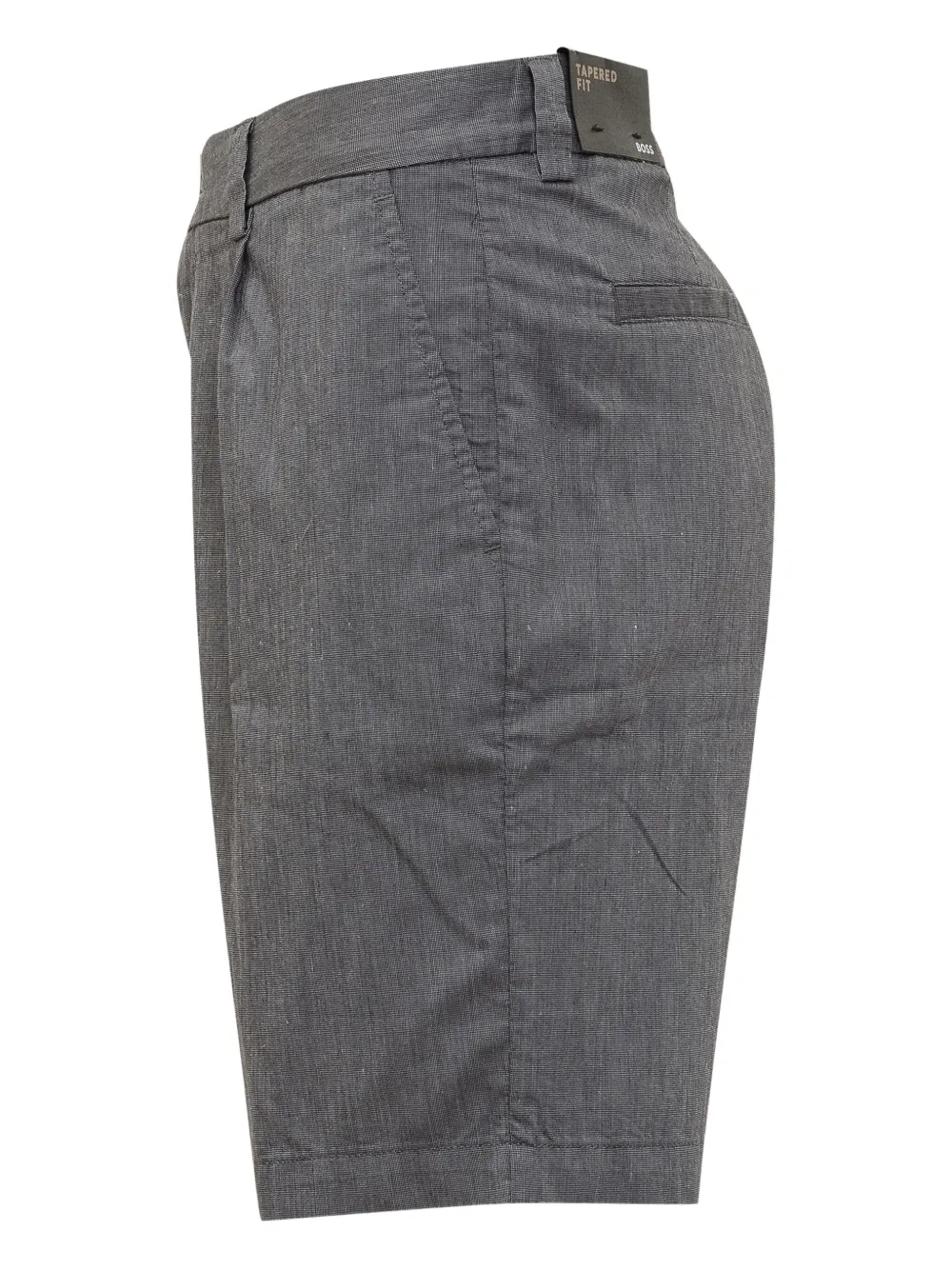 BOSS Perin getailleerde shorts Blauw