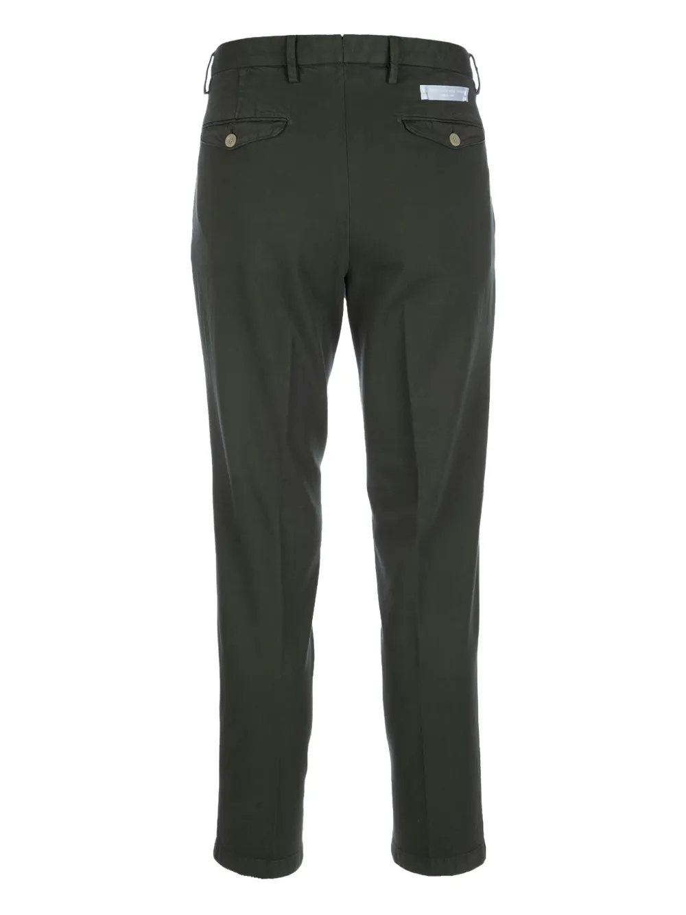 Briglia 1949 button-closure pleated trousers - Groen
