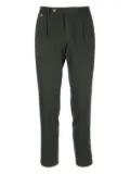 Briglia 1949 button-closure pleated trousers - Green