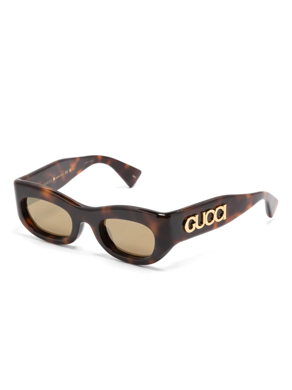 Gucci tortoiseshell-effect sunglasses | Men | Image 2