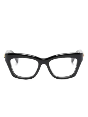 Dita Eyewear Icelus キャットアイ眼鏡フレーム | ブラック | FARFETCH JP