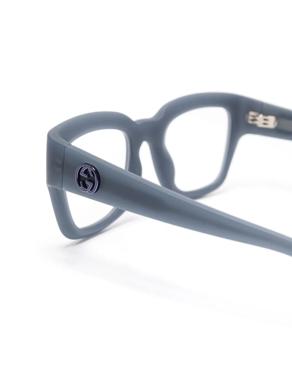 Gucci Eyewear Interlocking G bril Blauw