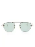Montblanc geometric-frame sunglasses - Gold